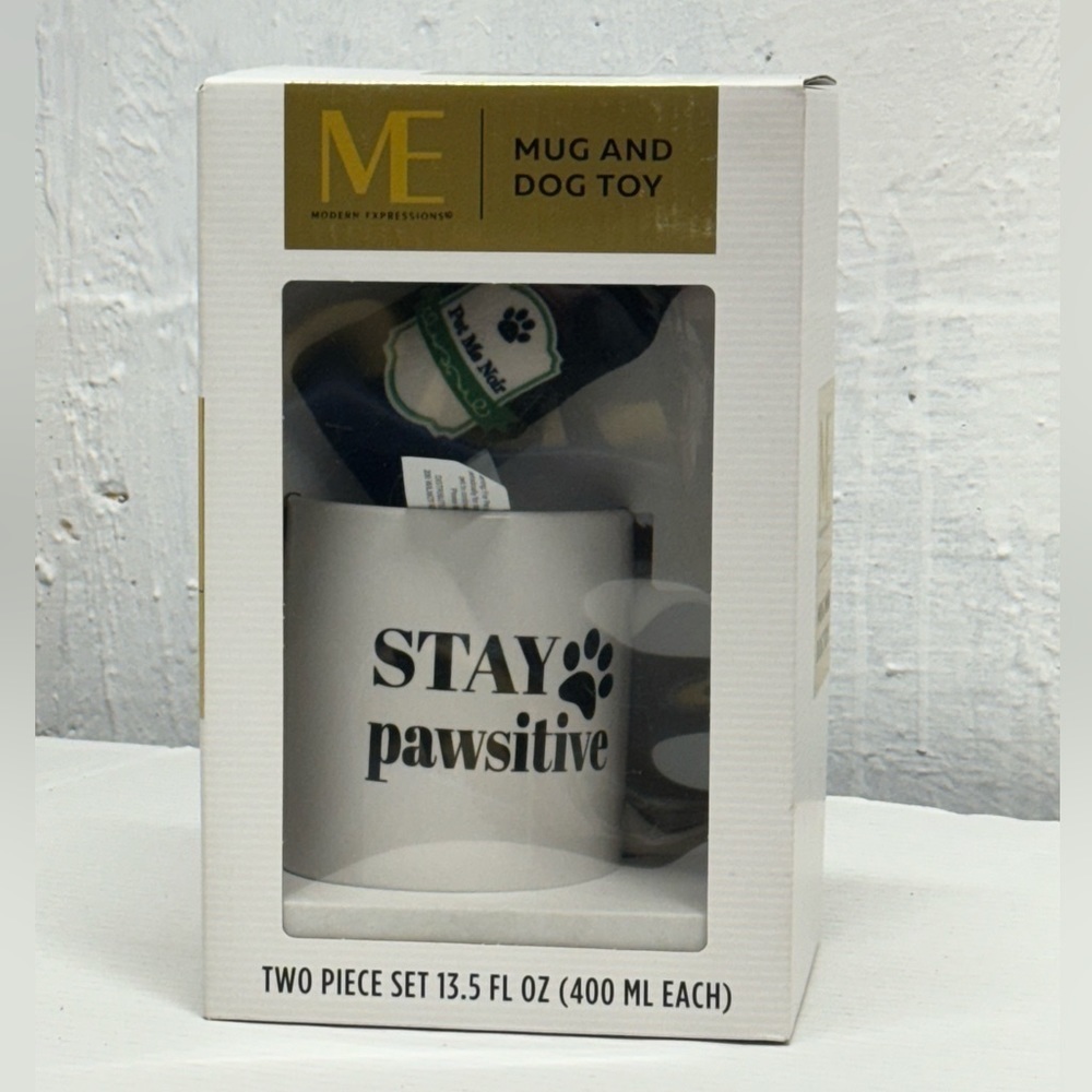 Modern Expressions Mug and Dog toy pet people gifts